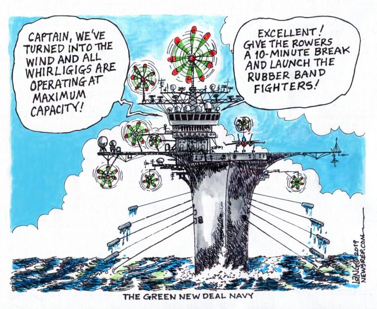 Civil nuclear power might fizzle under the Green New Deal, but it's here to stay in the Navy