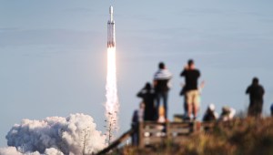 Second flight of the world's most powerful rocket