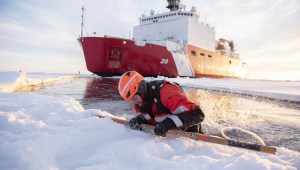 The Pic of the Day: Ice rescue training in the Arctic Ocean