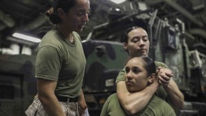 The Pic of the Day: US Marines train in martial arts aboard the USS Kearsarge