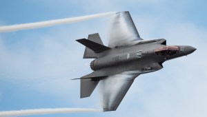 The Pic of the Day: F-35 Demonstration team puts on a show