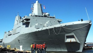 Female Marine discovers hidden camera in women's bathroom aboard the USS Arlington
