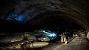 Albanian Air Force fighters hidden in mountain cave for decades are still there...and up for sale