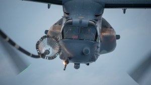Special Operations crews sharpen their mid-air refueling skills