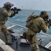 Coast Guard commandos at the ready