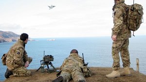 Cleared hot, British SOF Joint Terminal Attack Controllers in action